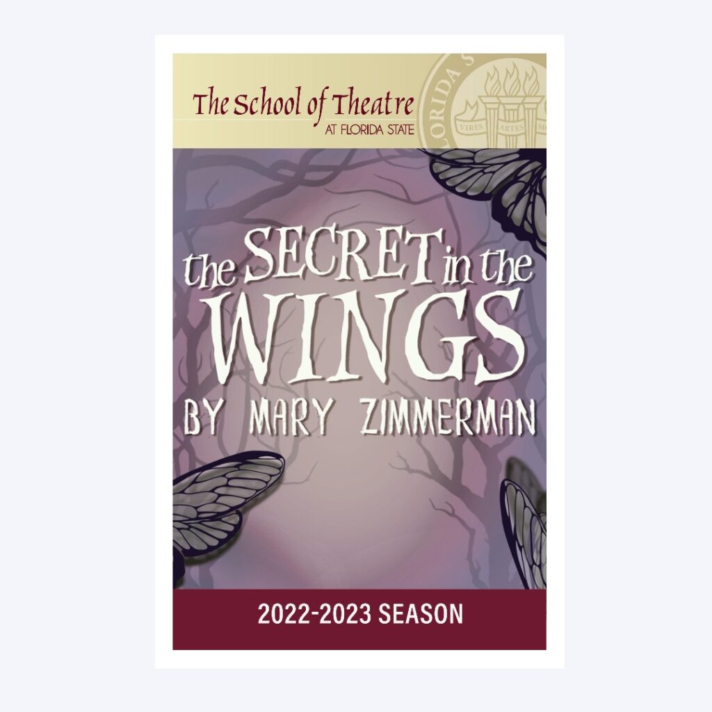The Secret in the Wings Playbill Cover