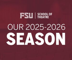 a red and white photo of an auditorium with the words our 202 - 202 season